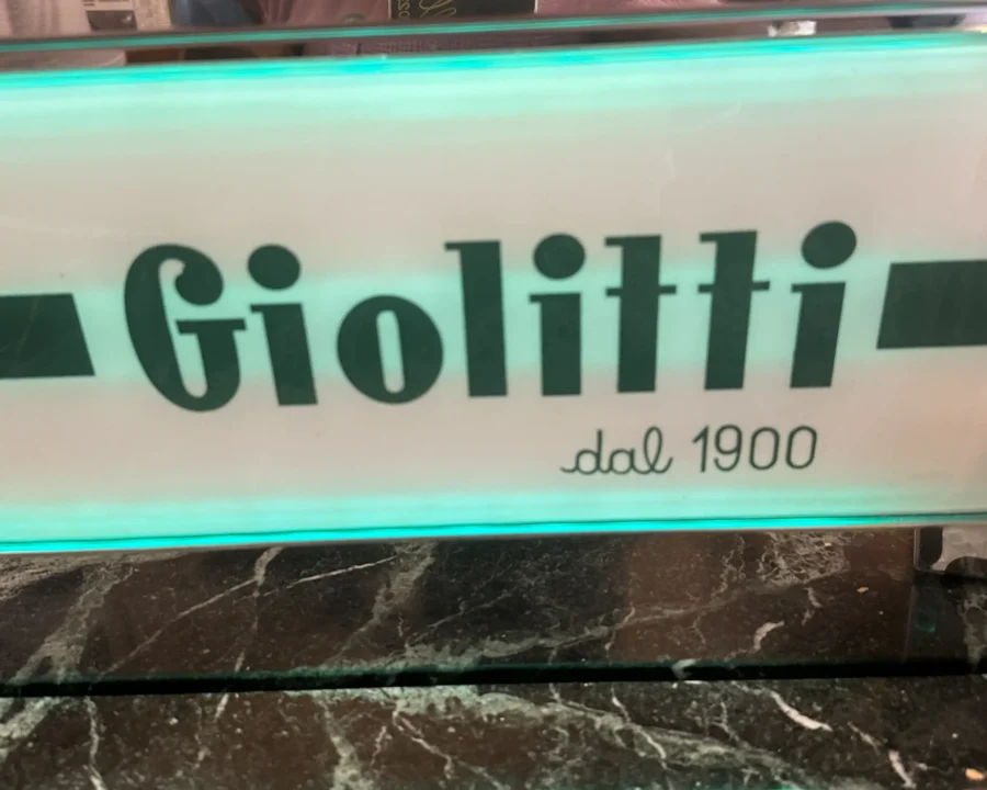 Rome Destination Guide: How to roam when in Rome 20 Giolitti sign with establishment year