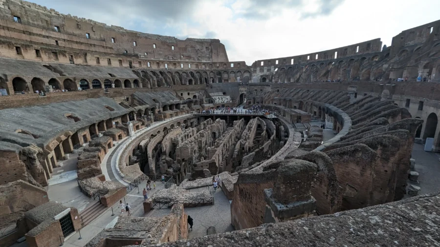 Rome Destination Guide: How to roam when in Rome 5 Interior view of the Colosseum ruins