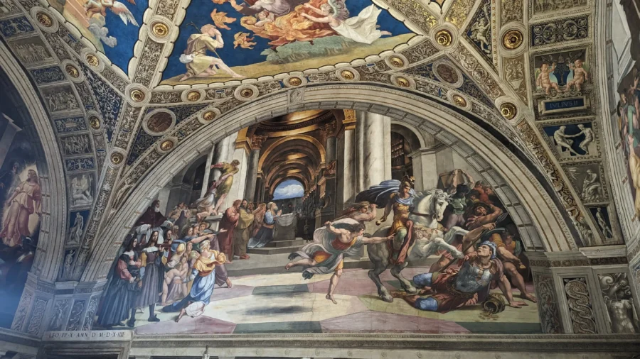 Rome Destination Guide: How to roam when in Rome 13 Abstract colorful swirling patterns and textures.